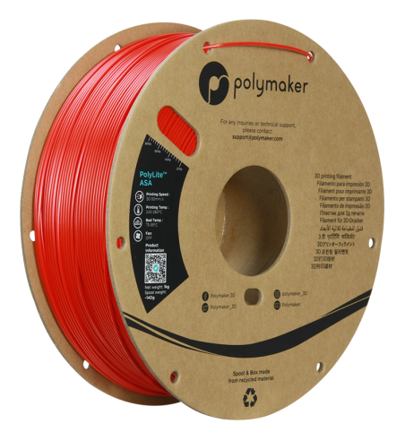 Polymaker ASA Red 1.75mm 1kg