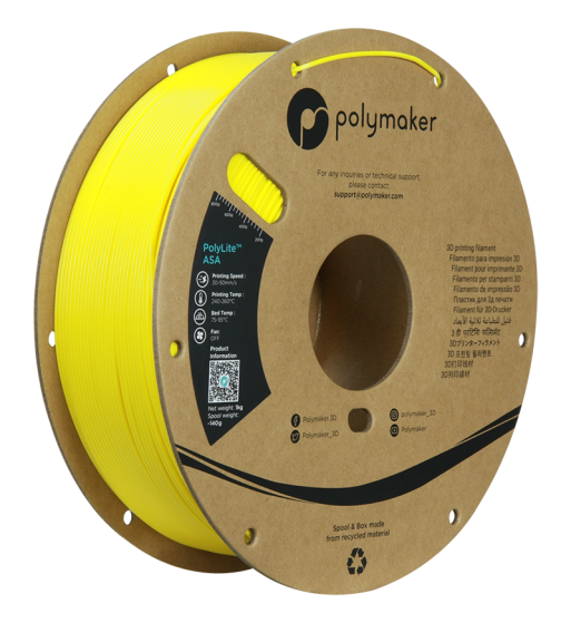 Polymaker ASA Yellow 1.75mm 1kg