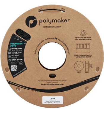 Polymaker PETG Black 1.75mm 1kg