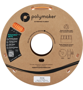 Polymaker PETG Orange 1.75mm 1kg