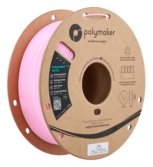Polymaker PETG Pink 1.75mm 1kg