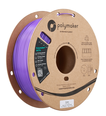 Polymaker PETG Purple 1.75mm 1kg