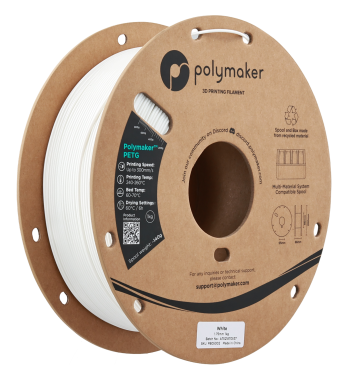 Polymaker PETG White 1.75mm 1kg