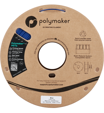 Polymaker PETG Blue 1.75mm 1kg