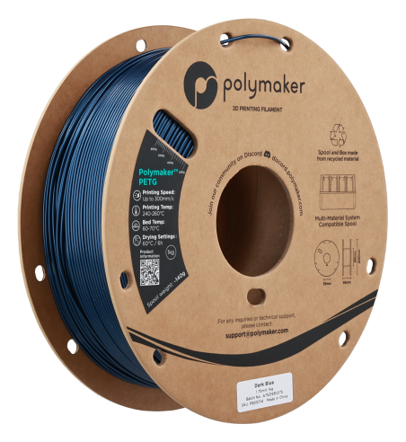 Polymaker PETG Dark Blue 1.75mm 1kg