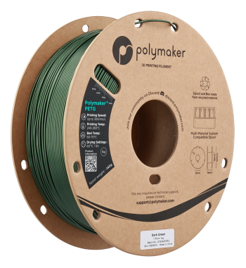 Polymaker PETG Dark Green 1.75mm 1kg