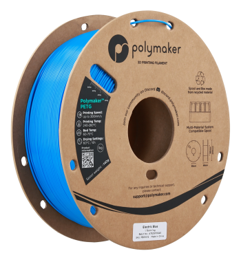 Polymaker PETG Electric Blue 1.75mm 1kg