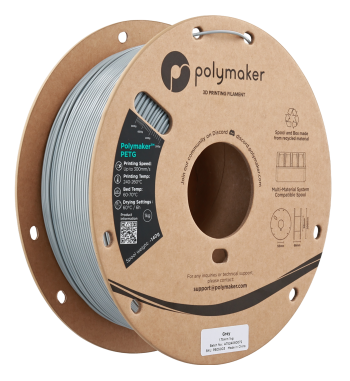 Polymaker PETG Grey 1.75mm 1kg