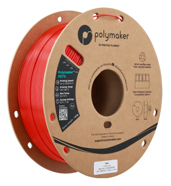 Polymaker PETG Red 1.75mm 1kg