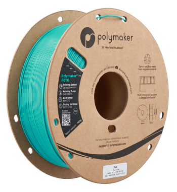 Polymaker PETG Teal 1.75mm 1kg