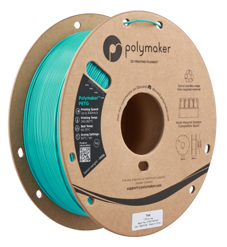 Polymaker PETG Teal 1.75mm 1kg