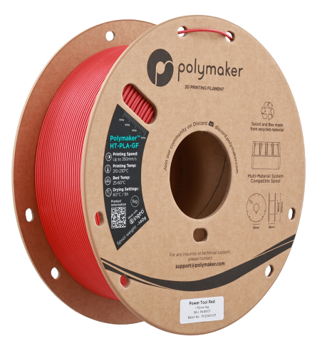 Polymaker HT-PLA-GF Power Tool Red 1.75mm 1kg