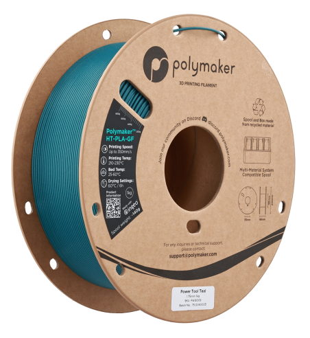 Polymaker HT-PLA-GF Power Tool Teal 1.75mm 1kg