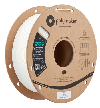 Polymaker HT-PLA-GF White 1.75mm 1kg
