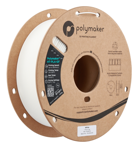 Polymaker HT-PLA-GF White 1.75mm 1kg