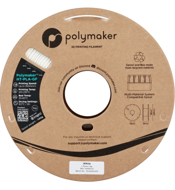 Polymaker HT-PLA-GF White 1.75mm 1kg