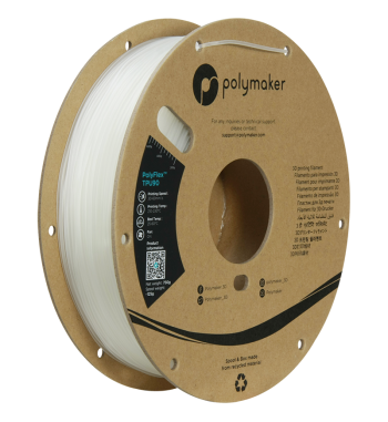 Polymaker PolyFlex TPU90 White 1.75mm 1kg