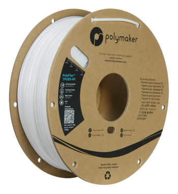 Polymaker PolyFlex TPU95-HF White 1.75mm 1kg