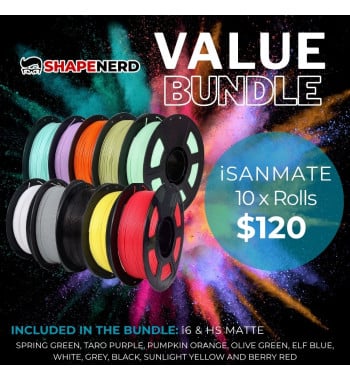 iSANMATE PLA+ Value Bundle 3D Filament