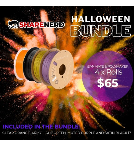 Polymaker Halloween 3D Filament Bundle